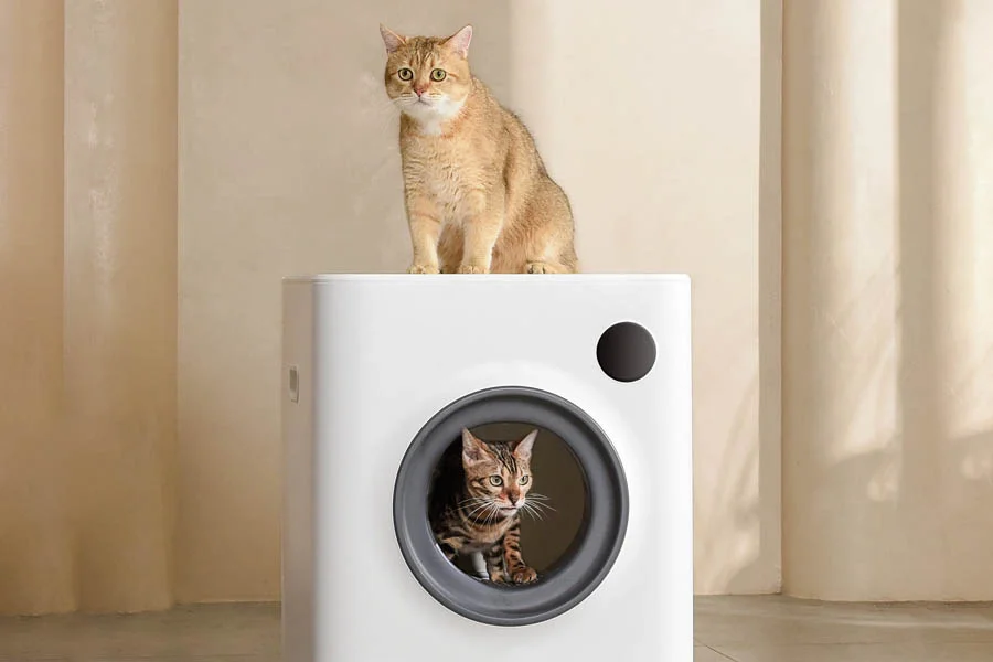 how does litter robot work