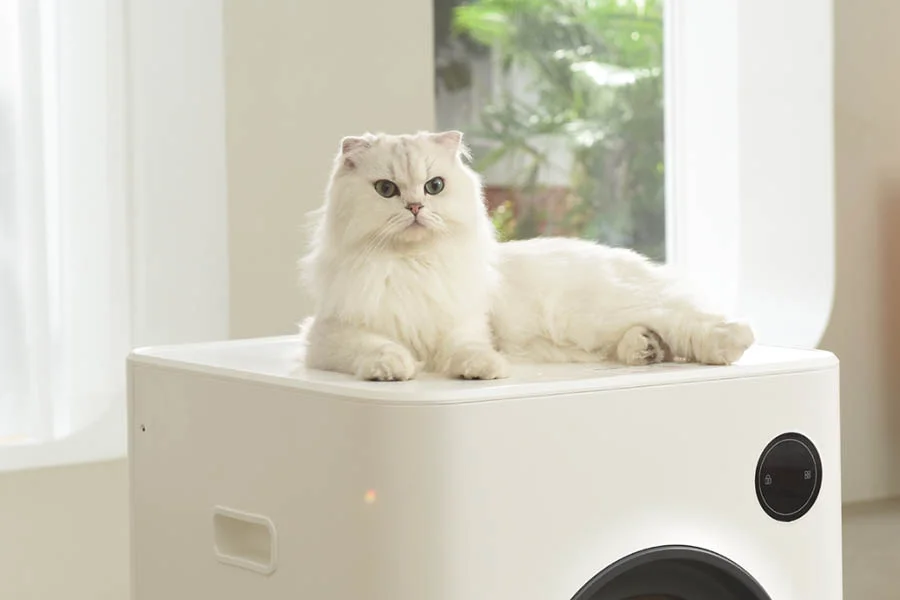 how does litter robot work